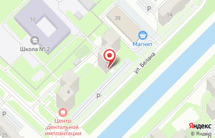 Гостиница Теплый стан в Центральном районе на карте