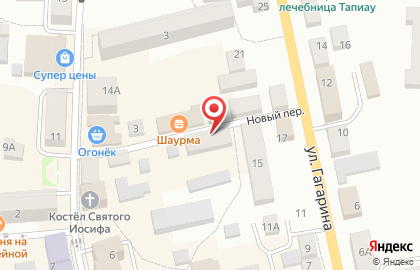 Суши-бар Суши Хаус в Новом переулке на карте