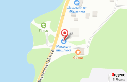 Магазин мяса для шашлыка в Приволжском районе на карте