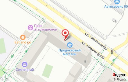 Соляная пещера Galomed в Екатеринбурге на карте