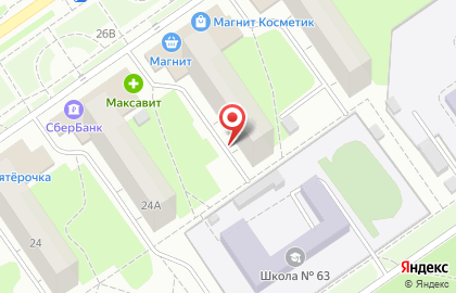Артель на улице Дьяконова на карте