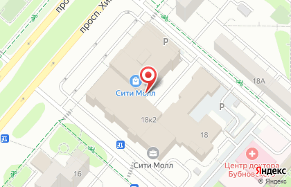 Салон Связной на улице Химиков, 18 на карте