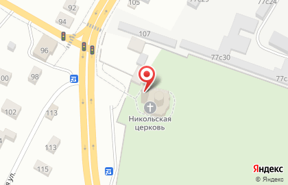 Храм Святителя Николая в Жегалово на карте