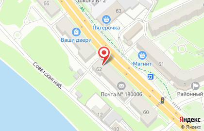 Аптека Муниципальная Псковская аптечная сеть на карте