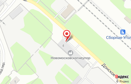 ОАО Новомосковскогнеупор на карте