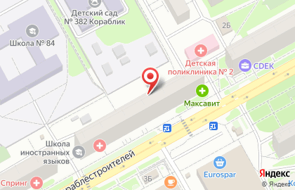 Центр мобильного сервиса на проспекте Кораблестроителей на карте