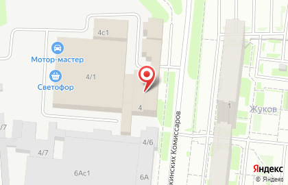 Торгово-производственная компания ЭКОтех на улице Бакинских Комиссаров на карте