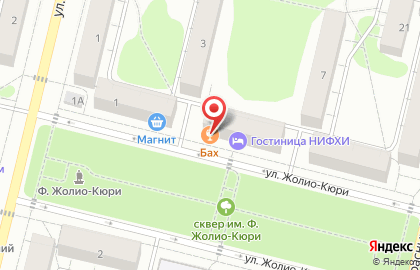 Бар Бах на карте