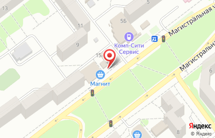 Магазин мясных изделий Жупиков на Магистральной улице, 15а на карте
