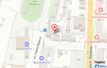 My connect в переулке Сакко на карте