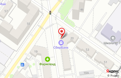Терминал СберБанк в Орджоникидзевском районе на карте