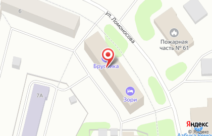 Мини-отель The BRUSNIKA на карте