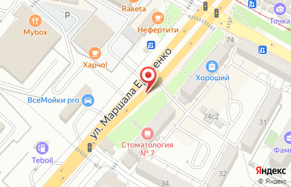 Билборды (6х3 м) от РА Экспресс-Сити в Краснооктябрьском районе на карте