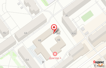 Сан на улице Строителей на карте
