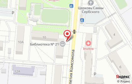 Киоск по продаже фруктов и овощей в Кировском районе на карте