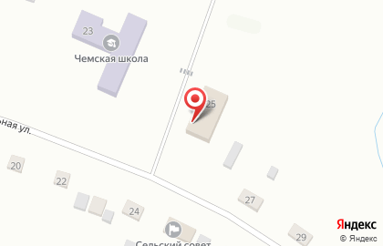 Продовольственный магазин Сапсан на Центральной улице на карте
