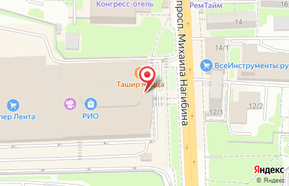 Ювелирный магазин Нефрит на проспекте Михаила Нагибина на карте
