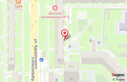 Мегашина на карте