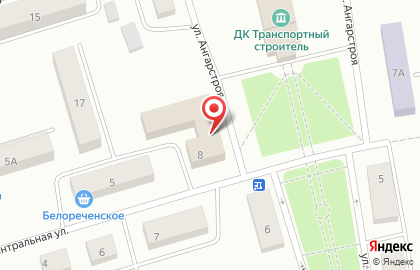 Сервис риэлторских услуг Platina на улице Ангарстроя на карте