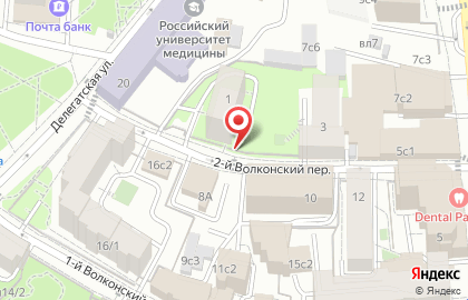 Строитель, ЖСК на карте