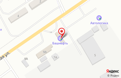 Башнефть в Оренбурге на карте