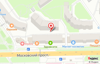 Удобная обувь на Московском проспекте на карте