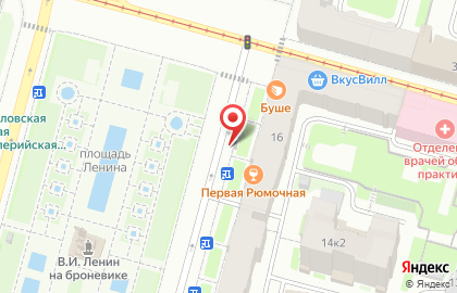 Платный туалет, Калининский район на карте