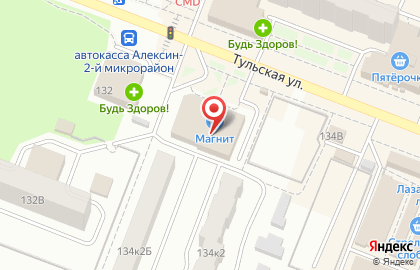 Гипермаркет DNS на Тульской улице на карте