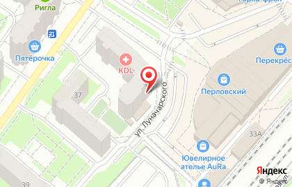 Клинико-диагностическая лаборатория KDL на улице Семашко на карте