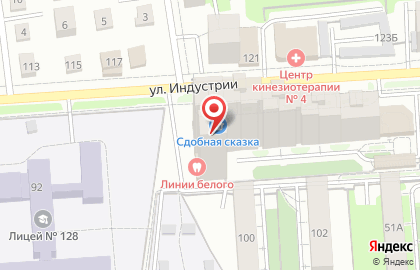 Линии белого на карте