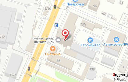 Компания Телерем на Литейной улице на карте