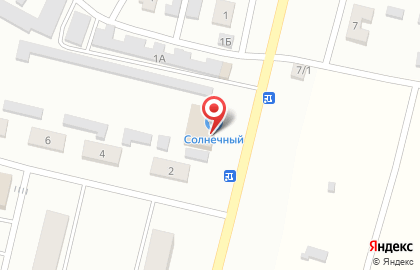 Продуктовый магазин Солнечный на улице Есенина на карте