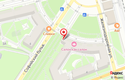 Наша Столовая на Привокзальной площади на карте