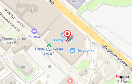 Магазин швейного оборудования Мир Швейных Машин на Петербургской улице на карте