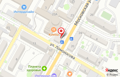 Коммерческий банк Энерготрансбанк на Московской улице на карте