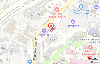 Незабудка в Фрунзенском районе на карте