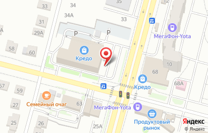 Мебельный салон Семья на Кольцевой улице на карте