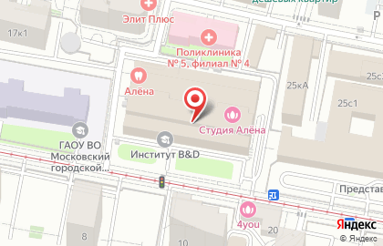Институт Открытого Бизнес-образования и Дизайна (инобо) на карте