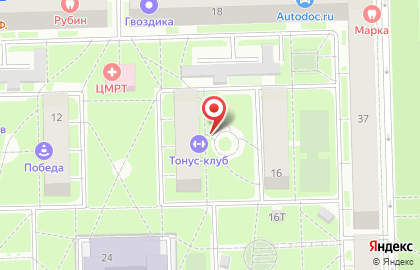 ОВиРУГ, Отдел Вселения и Регистрационного Учета Граждан Московского района на улице Типанова на карте