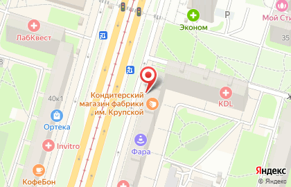 Аптека Вита в Санкт-Петербурге на карте
