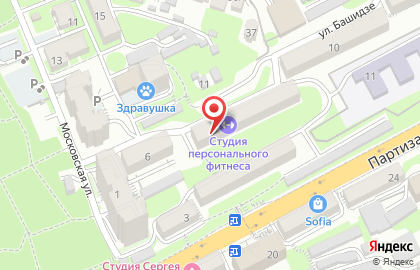 Торговая компания Эндосистемы Плюс в Фрунзенском районе на карте
