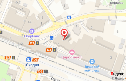 Сруб Клуб на улице Кирова на карте