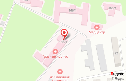 411 военный госпиталь на карте