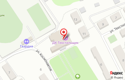 Дом культуры Текстильщик на карте