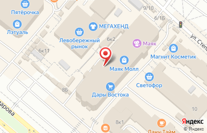 Магазин Циркуль в Омске на карте