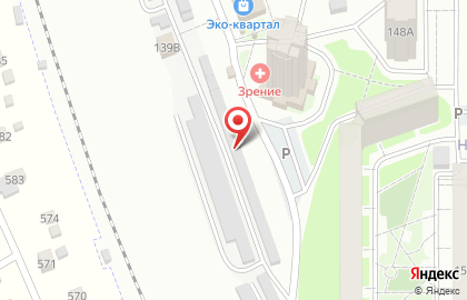Дальний в Октябрьском районе на карте