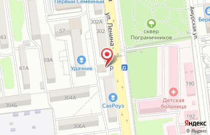 Магазин напитков Гильдия в Южно-Сахалинске на карте