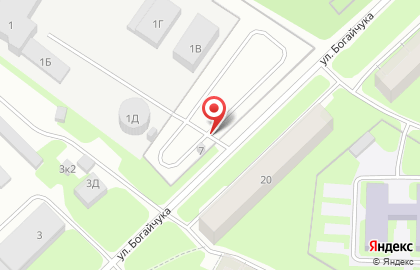 Автостоянка в Санкт-Петербурге на карте