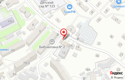 Продовольственный магазин Виктория на улице Чичерина на карте