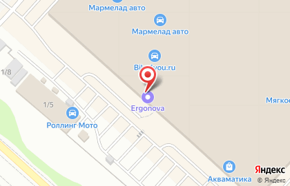 Мебельный салон Шатура в Дзержинском районе на карте